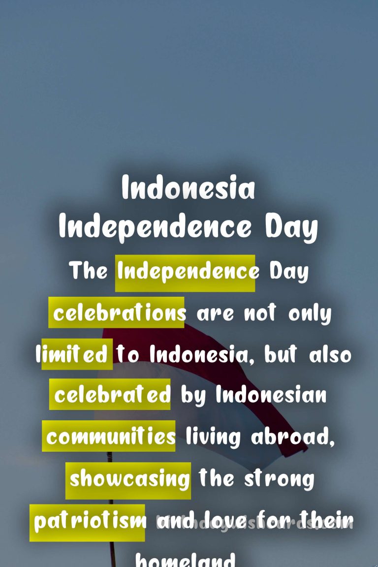Celebrate Independence Day: August 17, with Joy and Pride