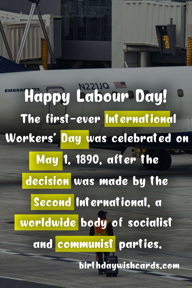 Celebrate Labour Day: May 1 with a Renewed Appreciation for Workers