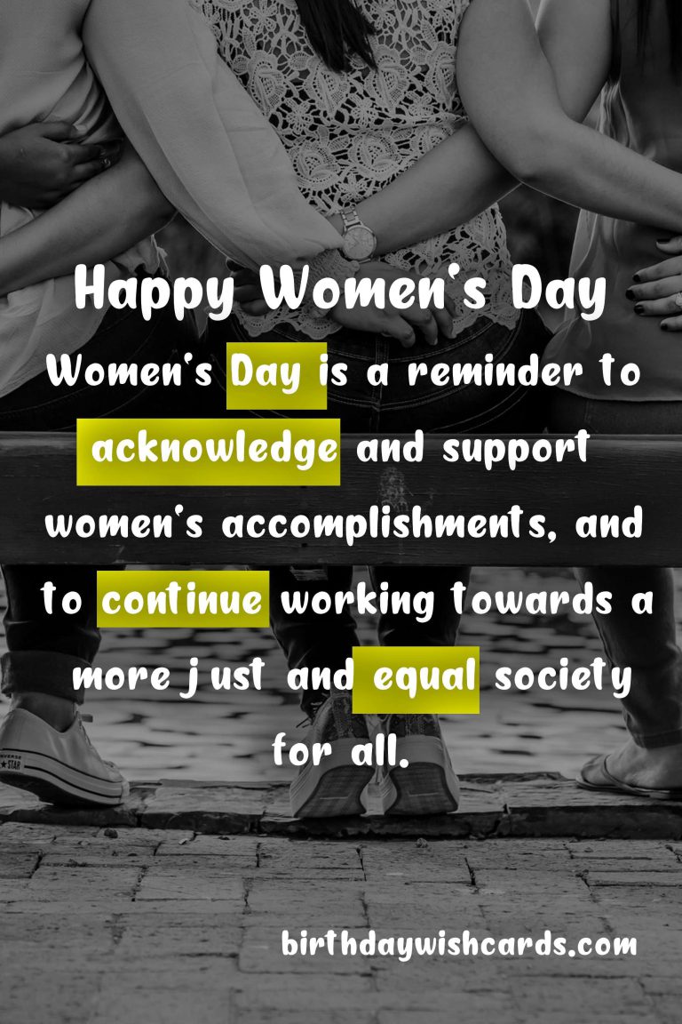 Celebrating Women’s Day: March 8th