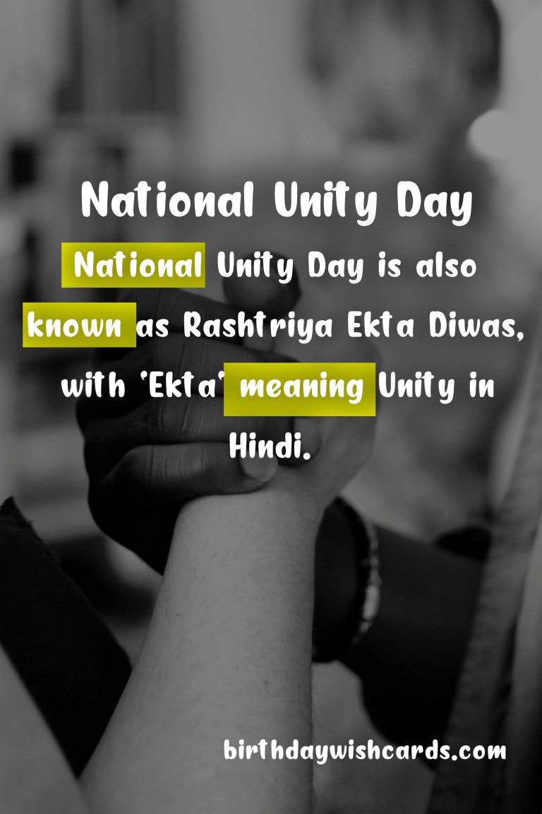 Celebrating National Unity Day – October 21st