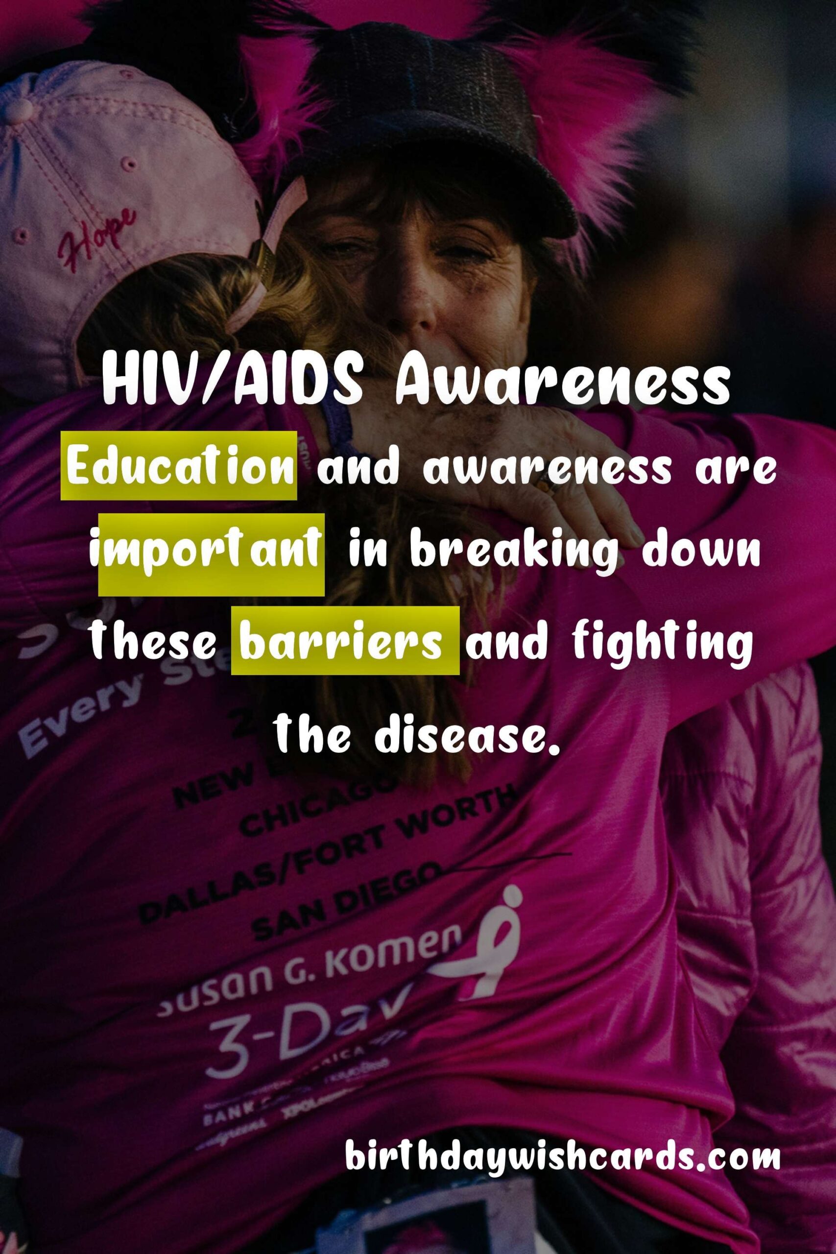 Birthday Wish Cards | World AIDS Day - December 1st