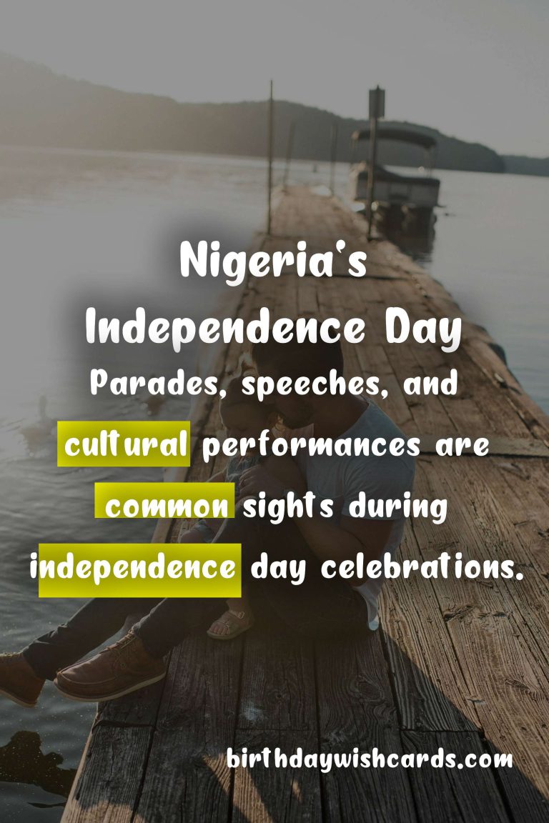 Nigeria’s Independence Day – October 1