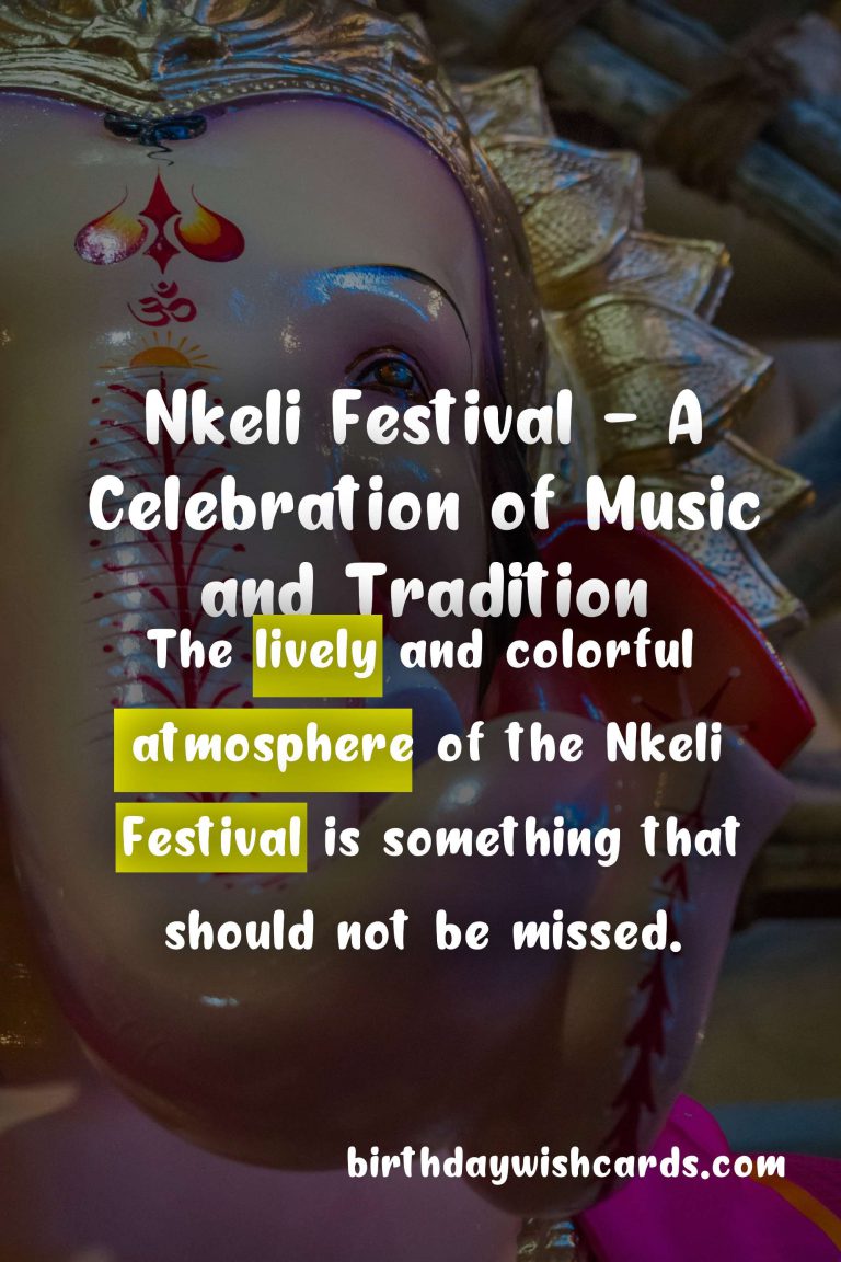 Nkeli Festival – November 15: A Celebration of Music, Culture, and Tradition