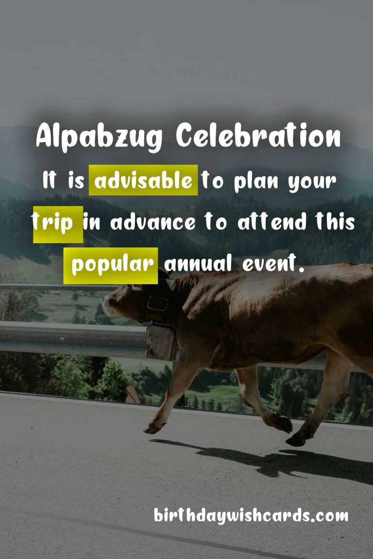 Experience the Cultural Tradition of Alpabzug in September/October