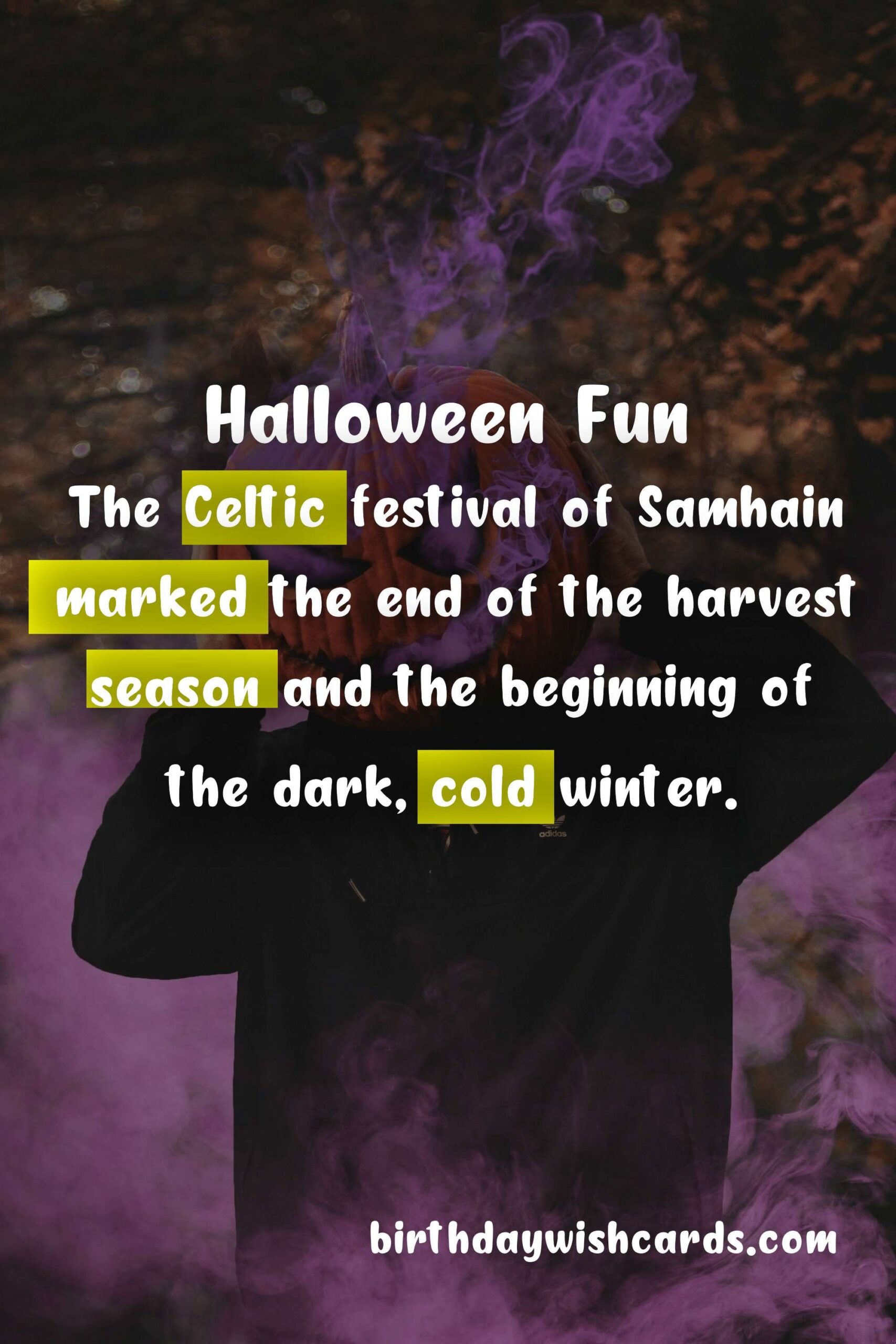Birthday Wish Cards | Halloween: The Spookiest Time of the Year