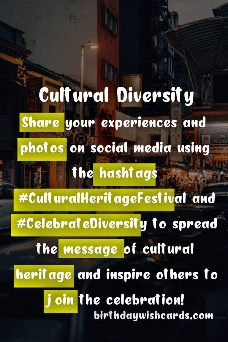 Celebrate Cultural Heritage Festival: January 11-25