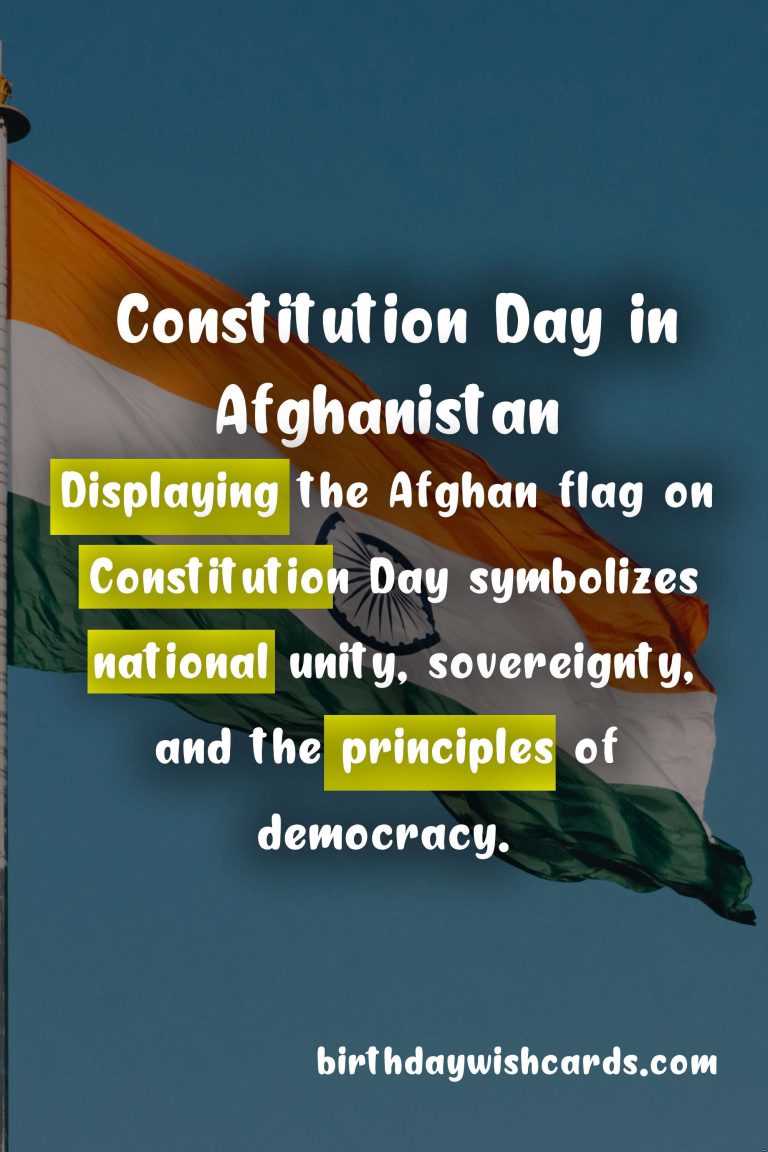 Celebrate and Understand Constitution Day on 30 August