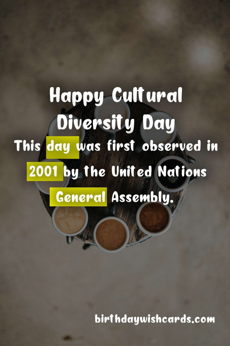 Day of Respect for Cultural Diversity: October 12