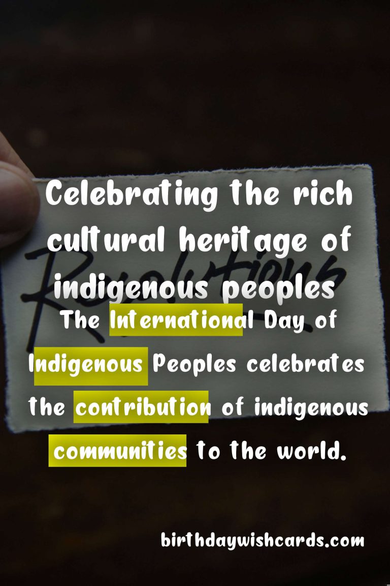 Celebrating International Day of Indigenous Peoples on August 9