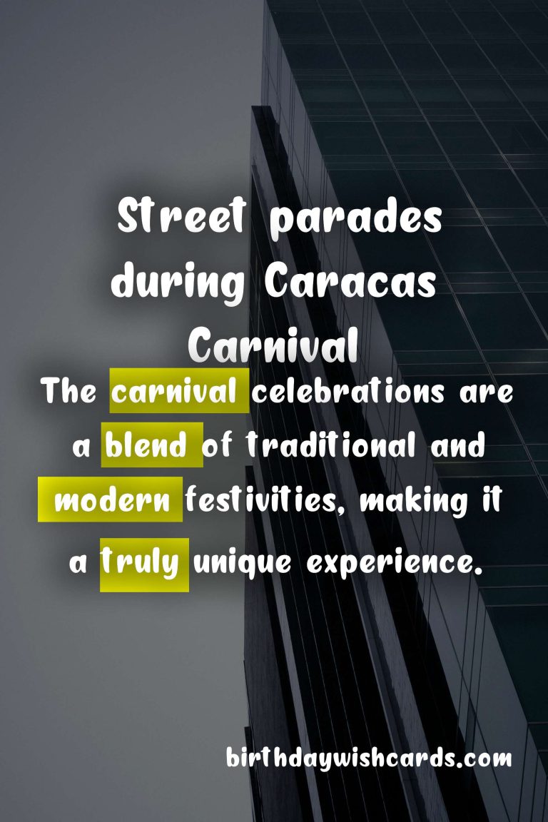 Experience the Vibrant Festival of Caracas Carnival – February 2-6