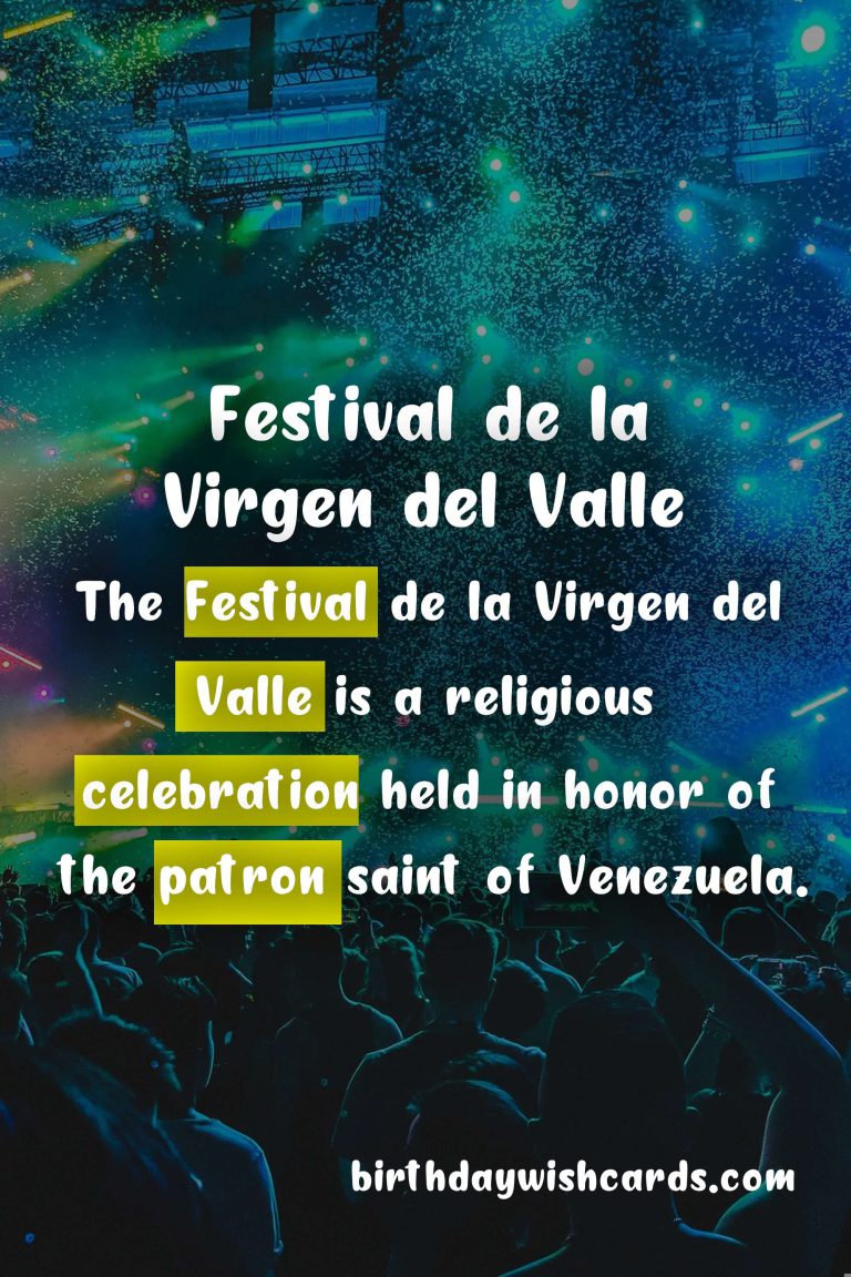 Festival de la Virgen del Valle – September 8