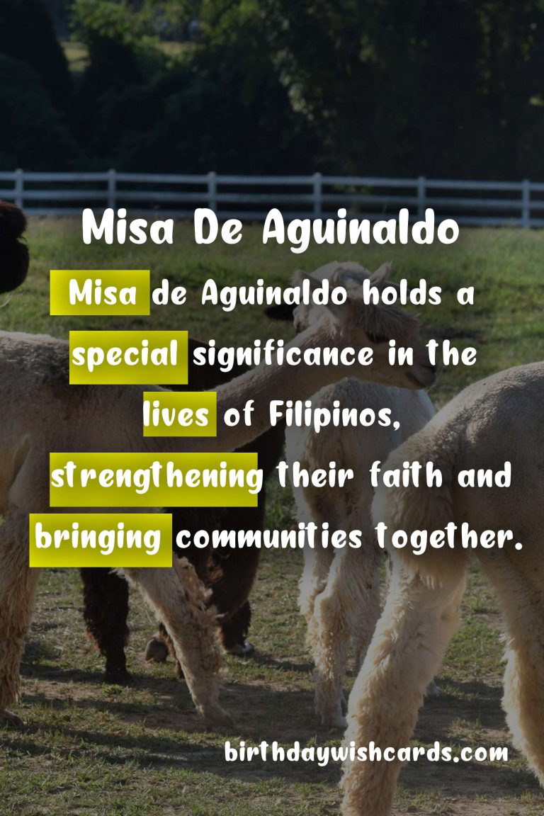 Celebrating Filipino Traditions: Misa de Aguinaldo – December 16-24