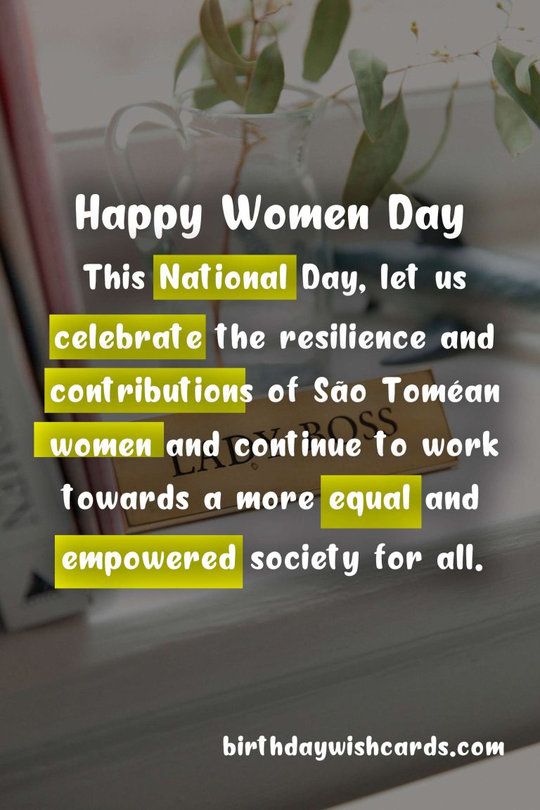 Celebrate the Resilience and Empowerment of São Toméan Women on National Day – April 23