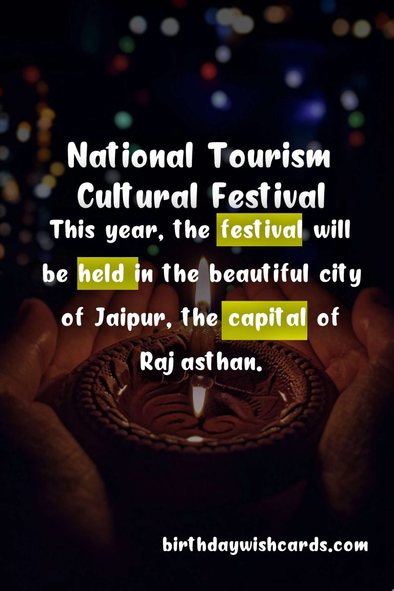 Discover the Vibrant Culture of India at the National Tourism Cultural Festival!