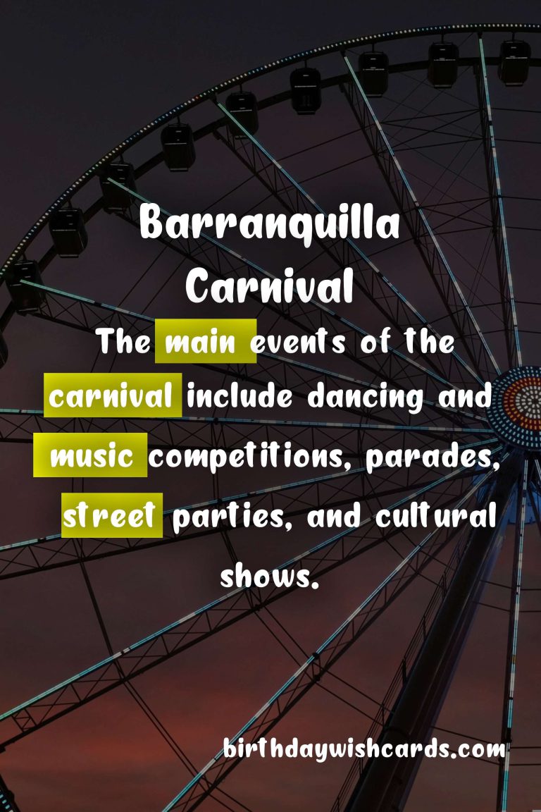 Experience the Vibrant Culture and Celebrations of the Barranquilla Carnival