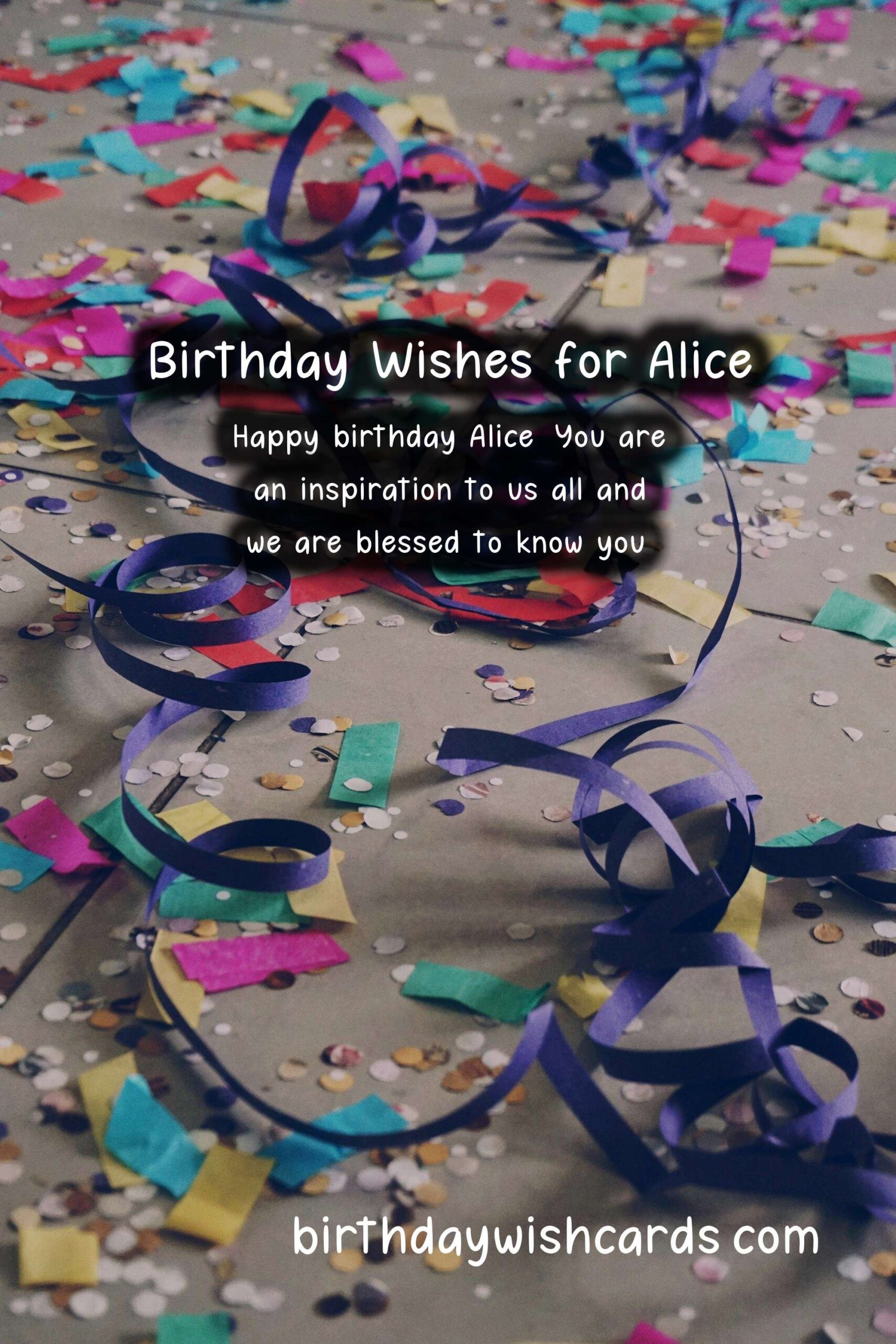 Birthday Wishes for Alice: Sweet Messages and Beautiful Images