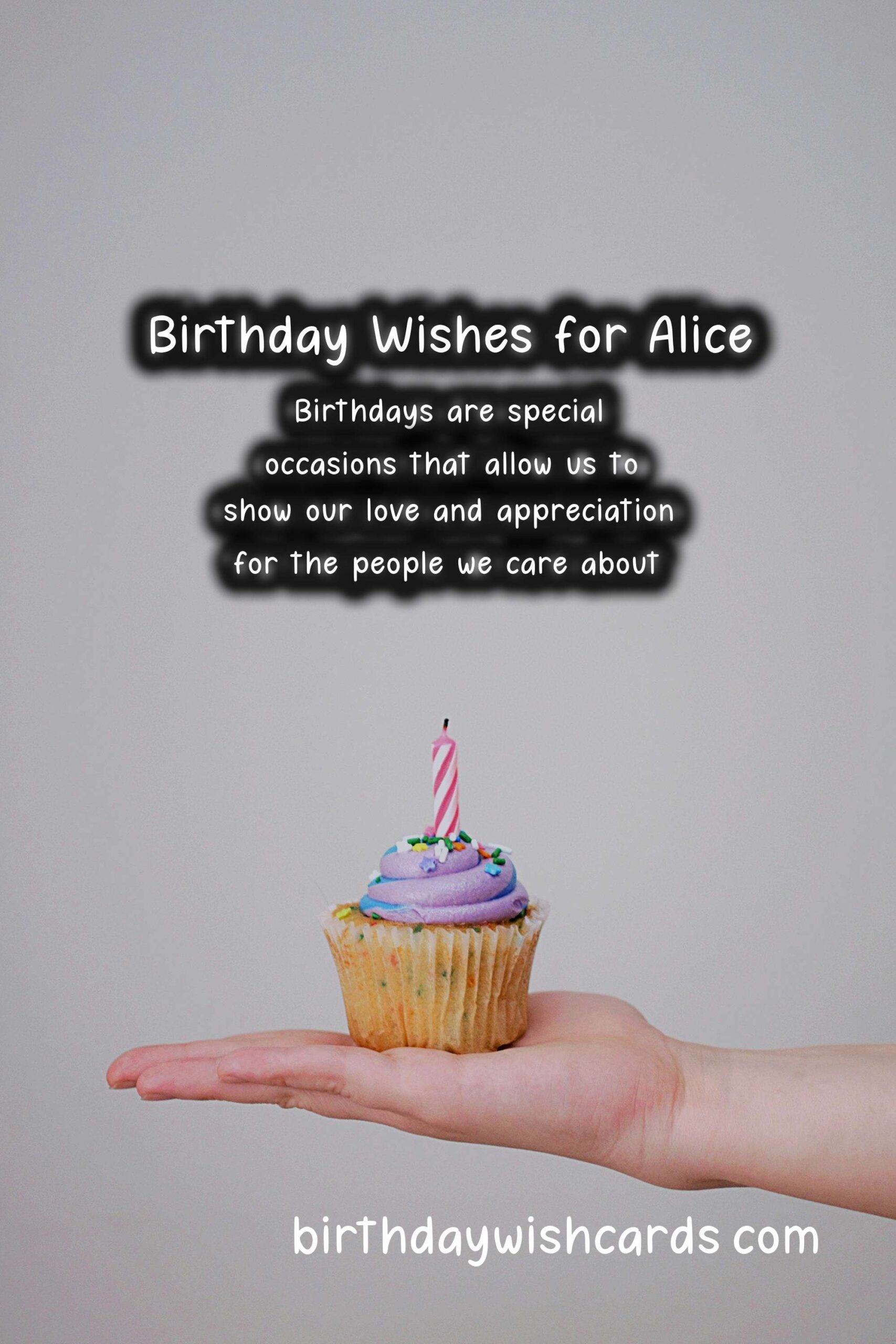 Birthday Wishes for Alice: Sweet Messages and Beautiful Images