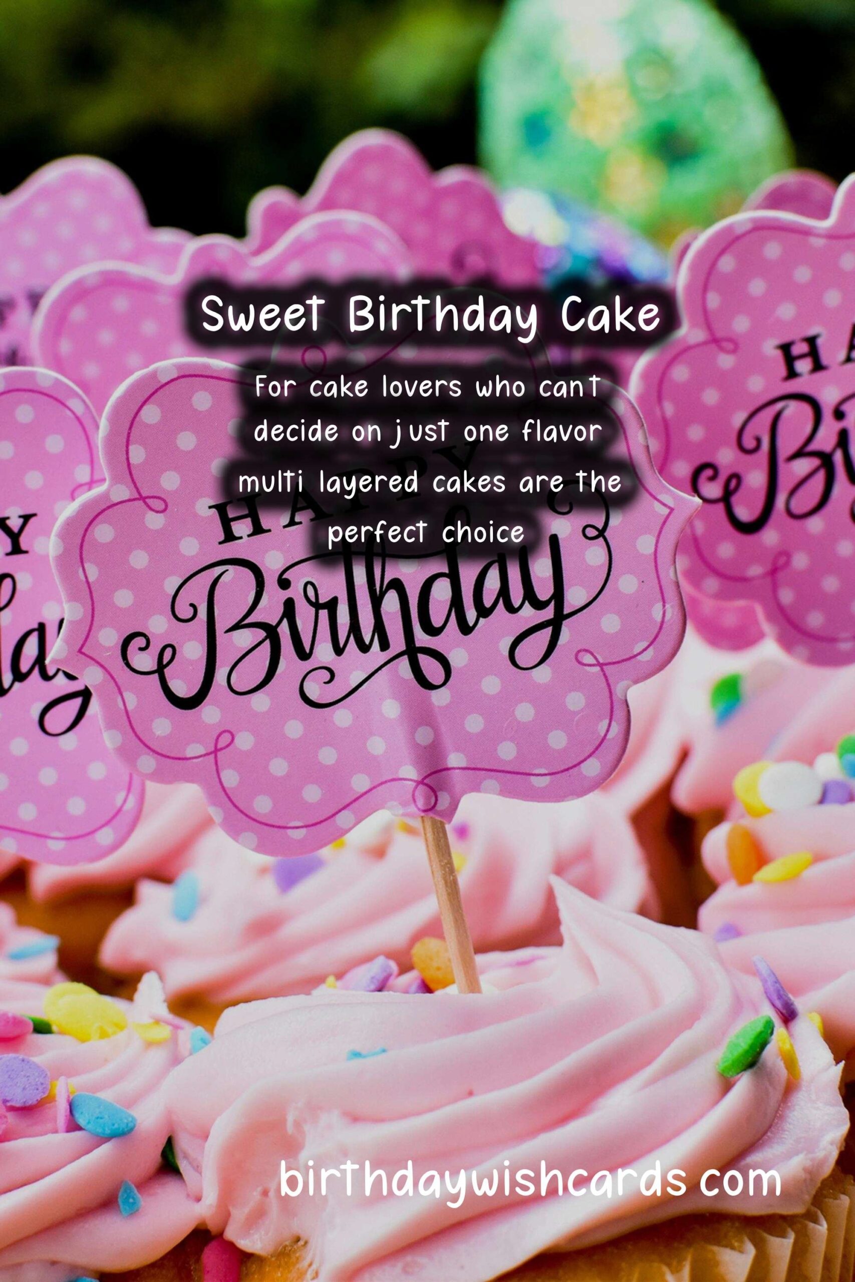 Birthday Wishes with Cake: Sweet Celebrations and Delicious Delights