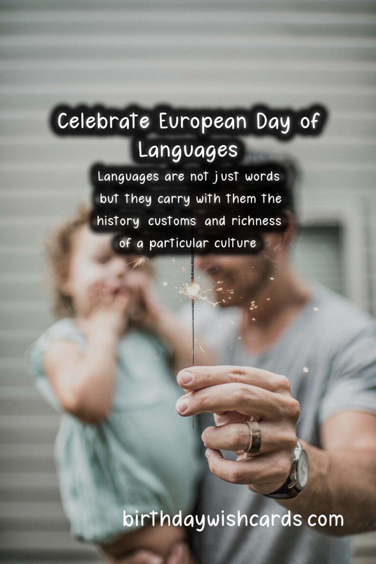 Celebrate European Day of Languages – September 26