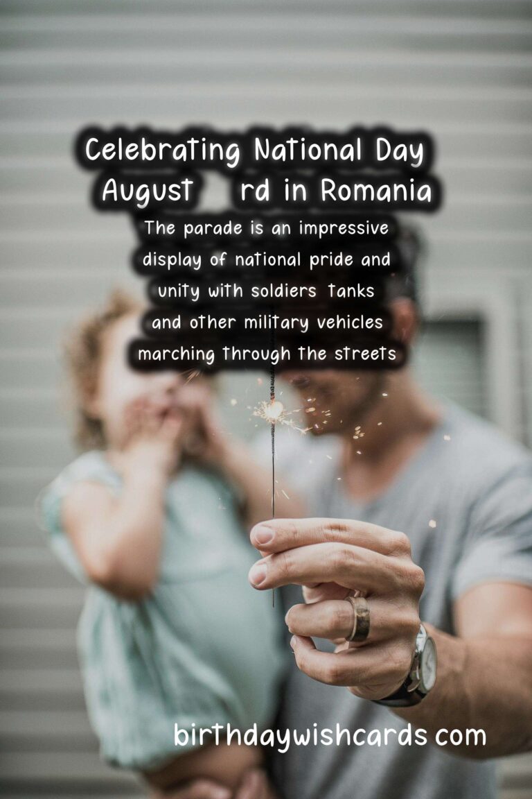 Celebrate National Day – August 23rd with These Fun and Festive Ideas