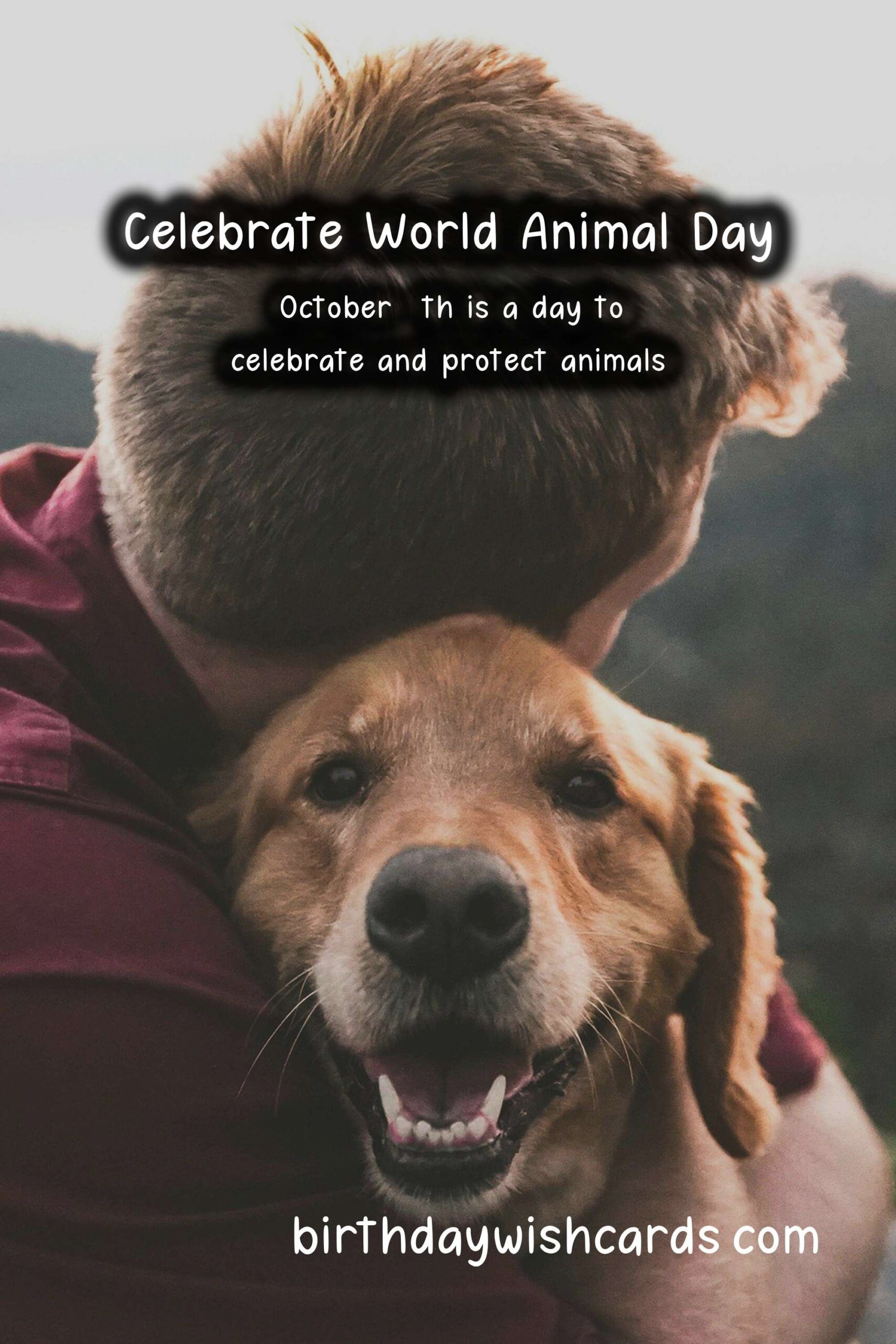 Celebrate World Animal Day on October 4th