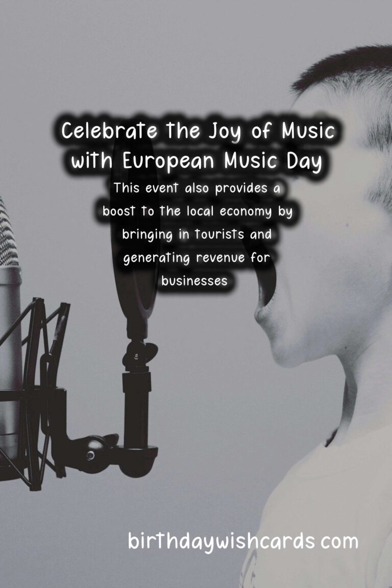 Celebrate the Joy of Music with European Music Day – June 21