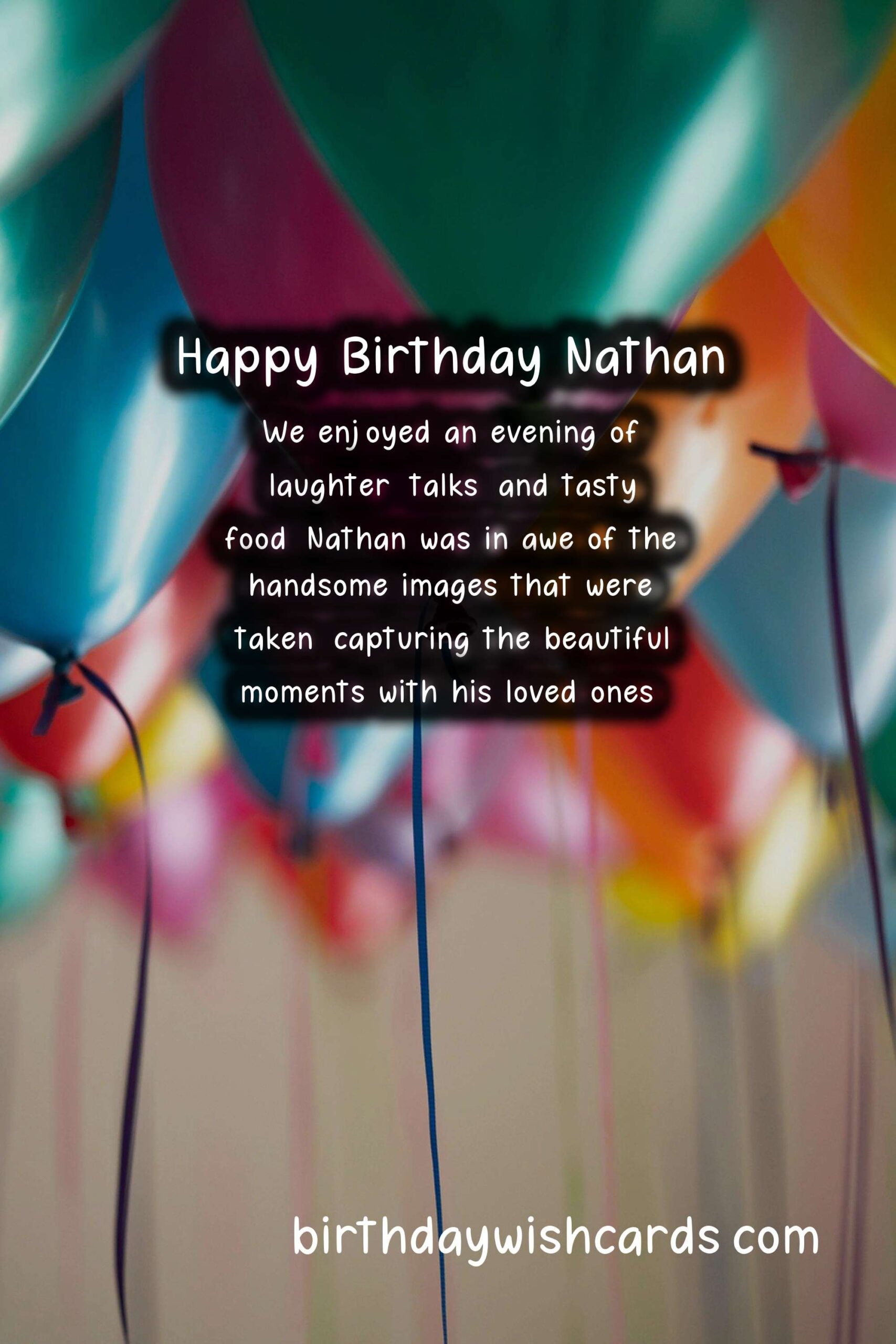 Celebrating Nathan’s Birthday: Warm Wishes and Handsome Images