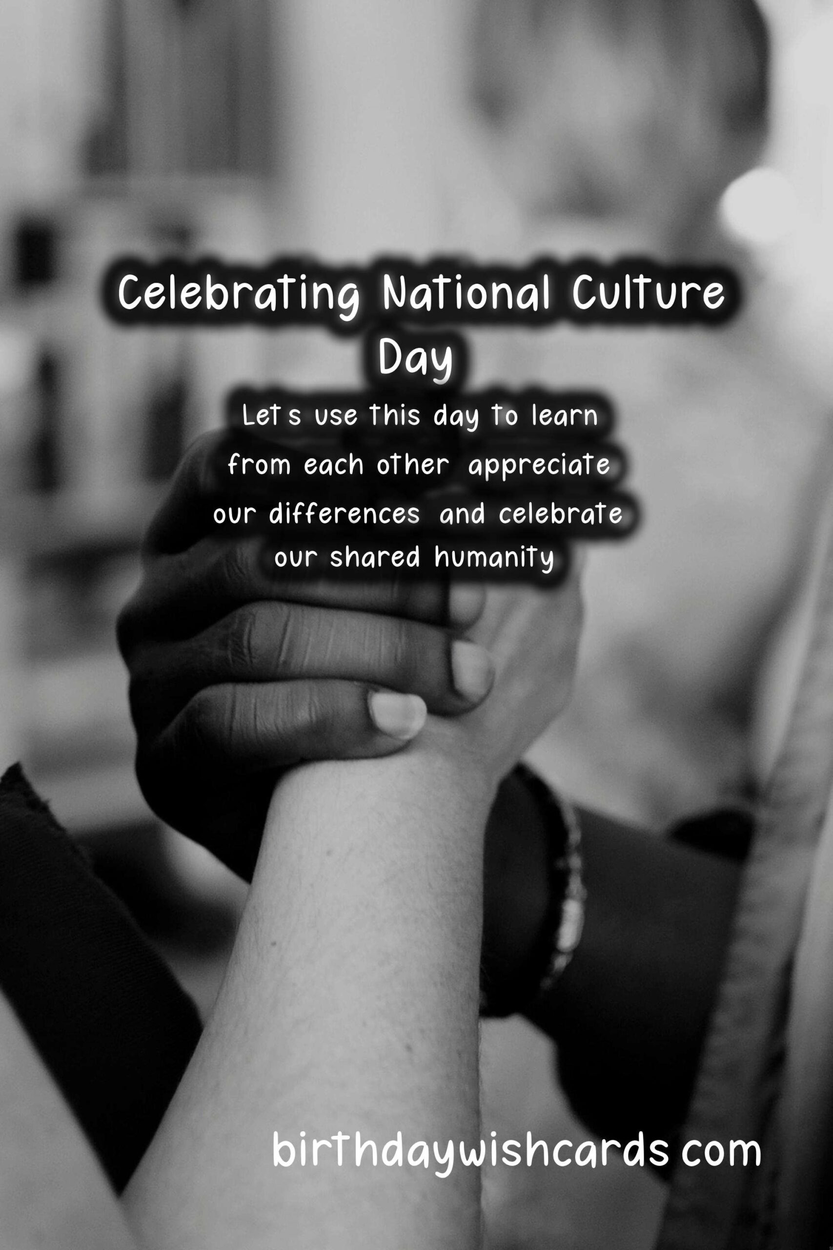 Celebrating National Culture Day - January 15th