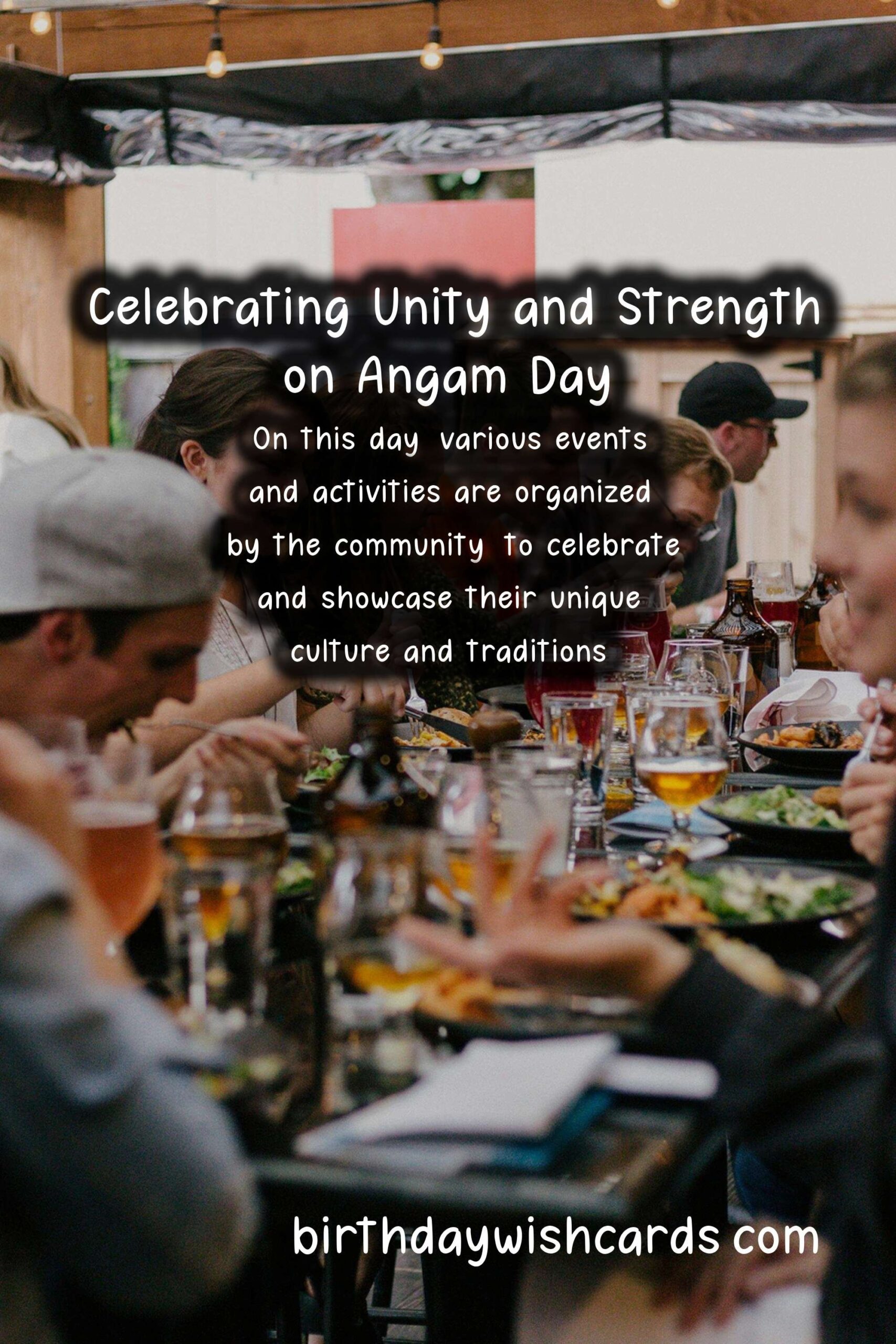 Celebrating Unity and Strength on April 30 - Angam Day