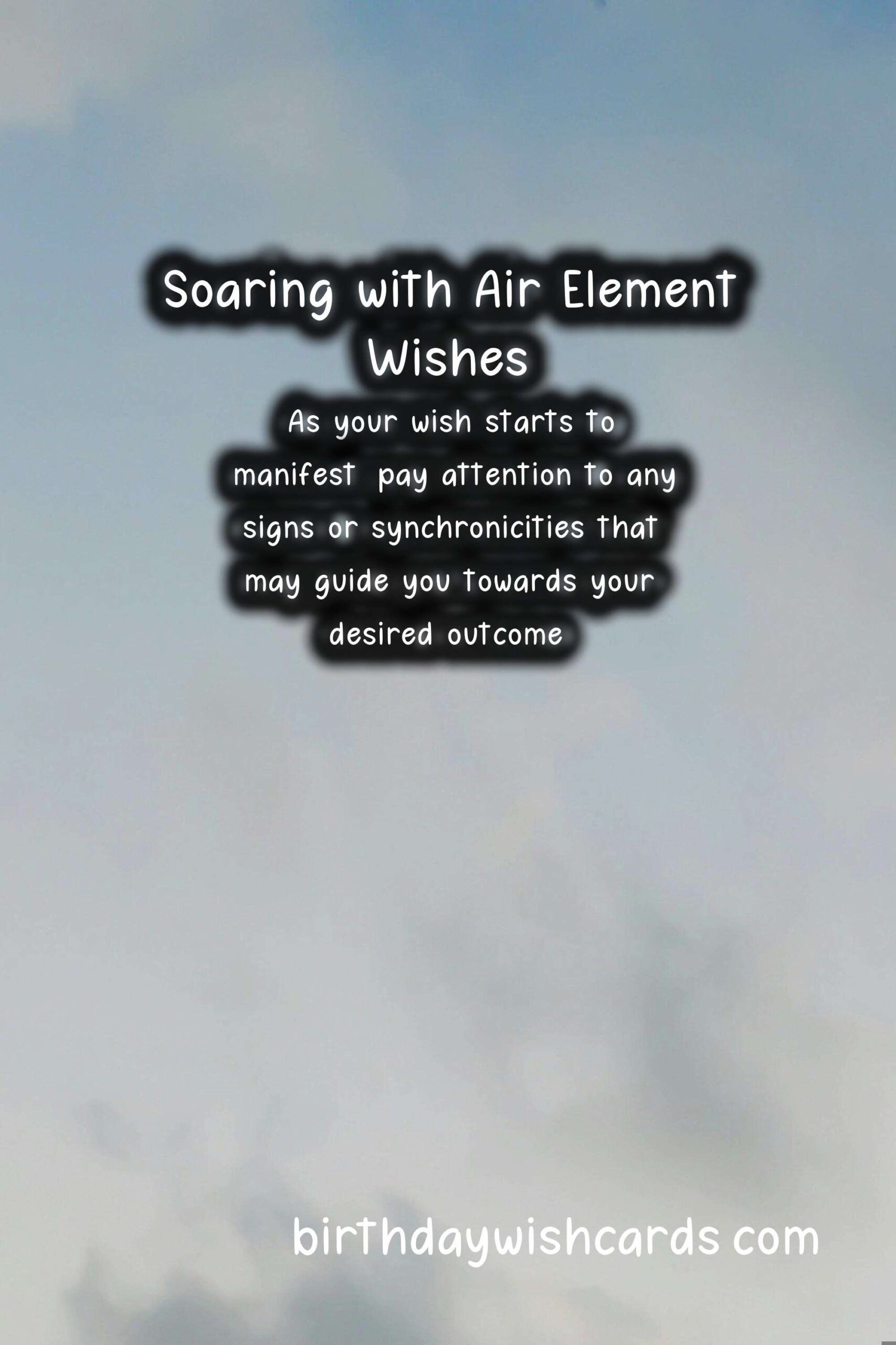 Discover the Power of Air Element Wishes: Soaring with Freedom and Clarity