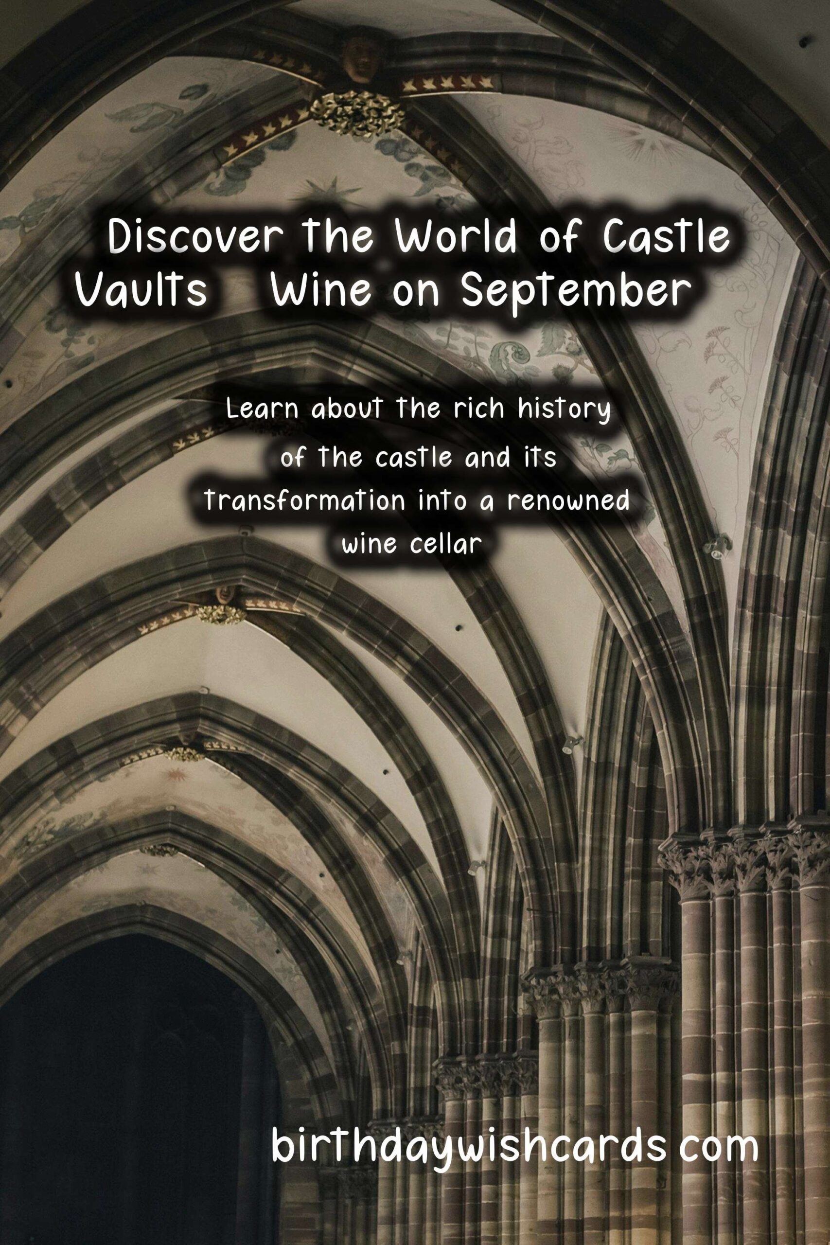 Discover the World of Castle Vaults & Wine on September 20 – 21