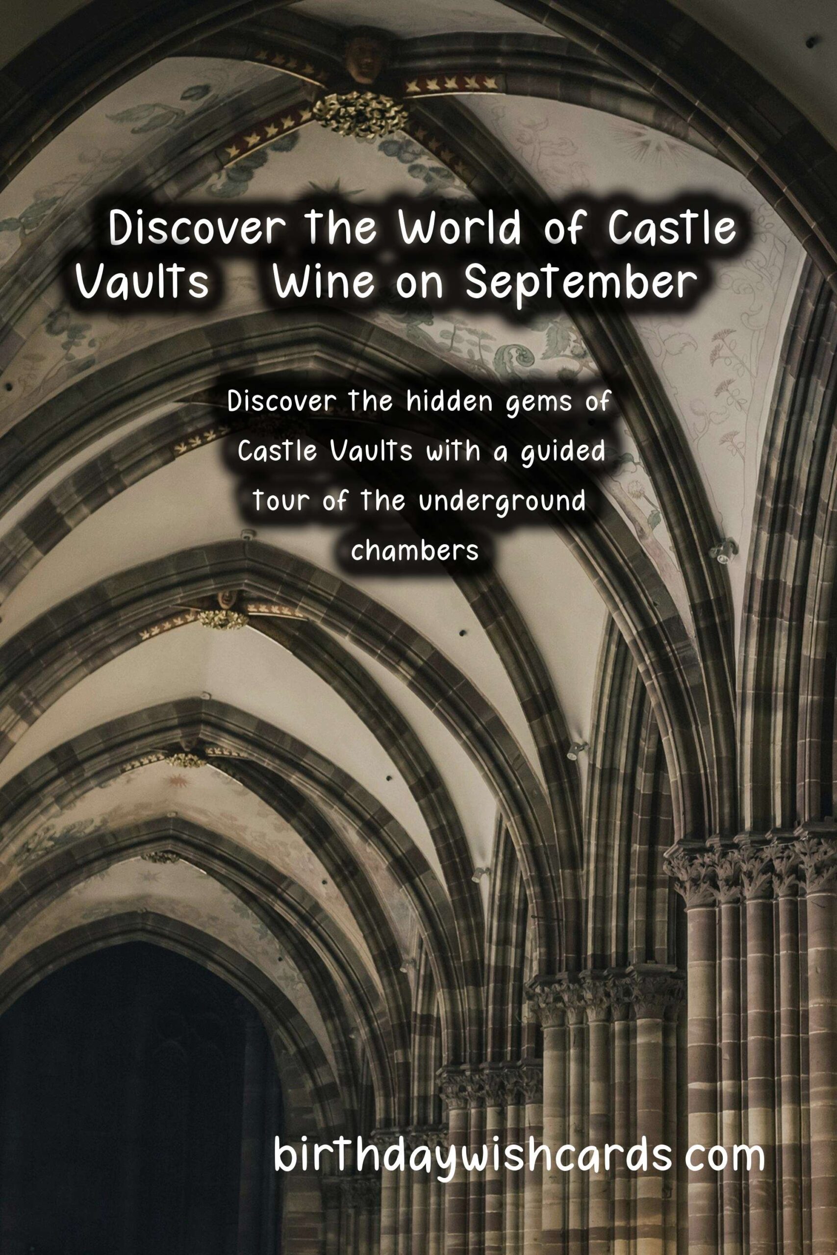 Discover the World of Castle Vaults & Wine on September 20 – 21