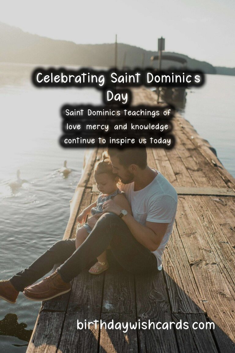 Dominic’s Day – A Celebration of Saints