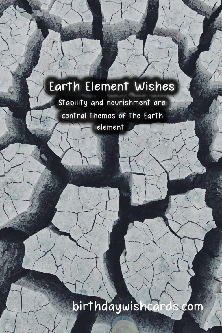 Earth Element Wishes: Grounded in Strength and Stability