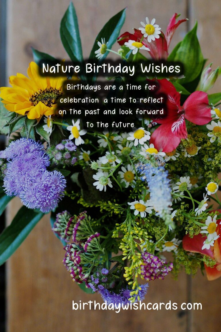 Earthly Birthday Wishes: Grounded in Nature’s Beauty