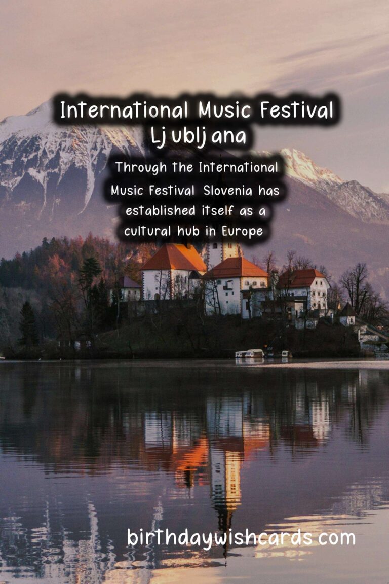 Experience the Thrilling International Music Festival Ljubljana