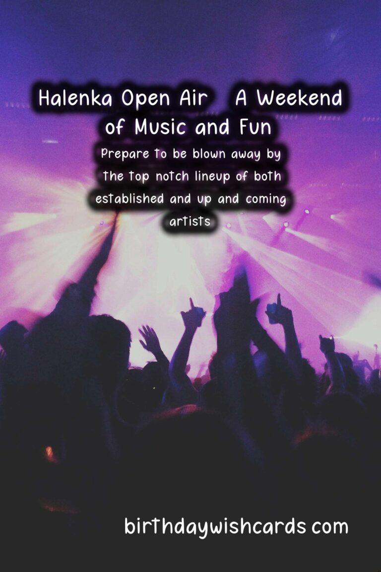 Experience the Ultimate Music Festival: Halenka Open Air – February