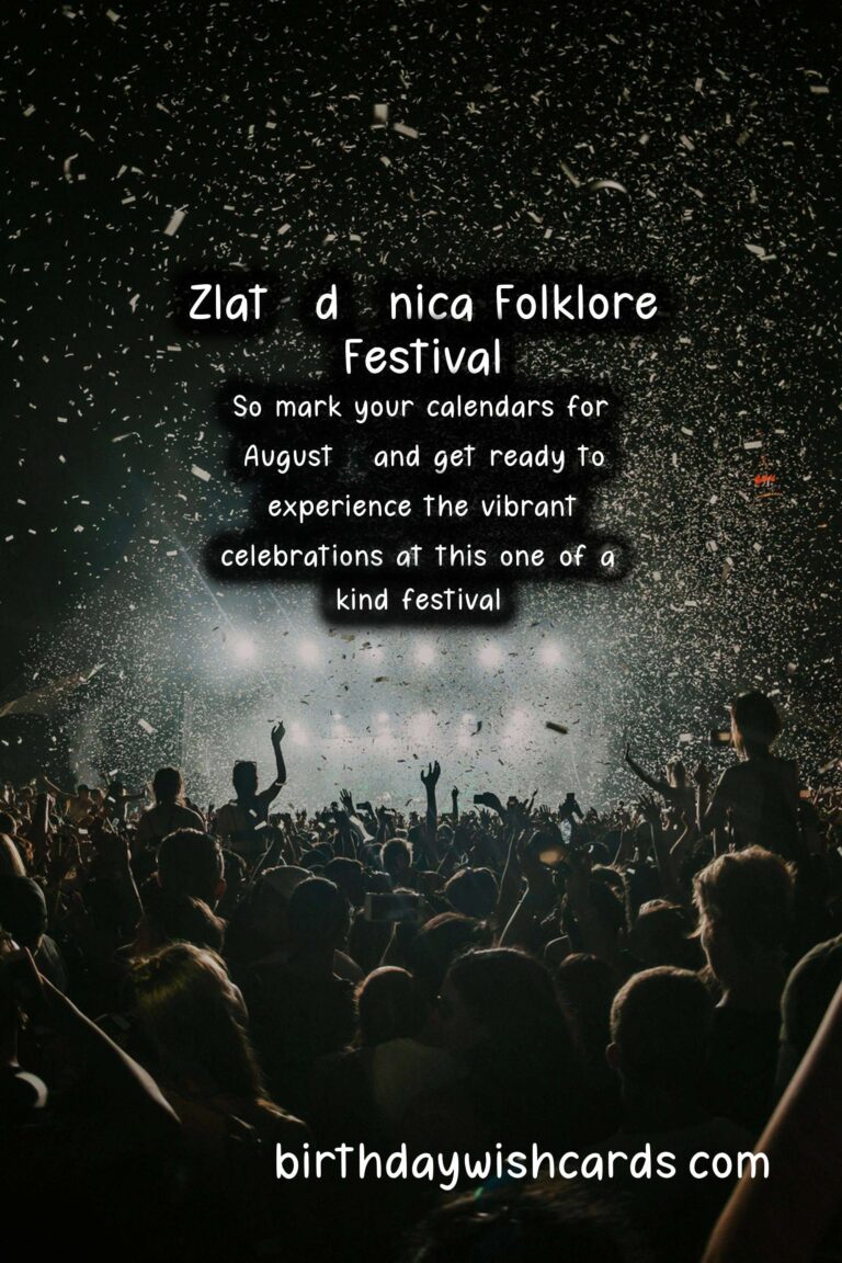 Experience the Vibrant Celebrations at Zlatá dážnica Folklore Festival – August 6