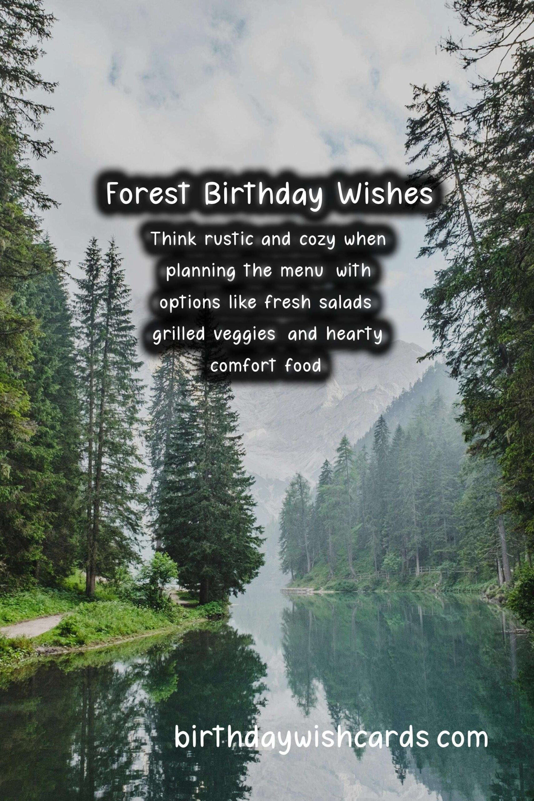 Forest Birthday Wishes: Lush and Enchanting Celebrations