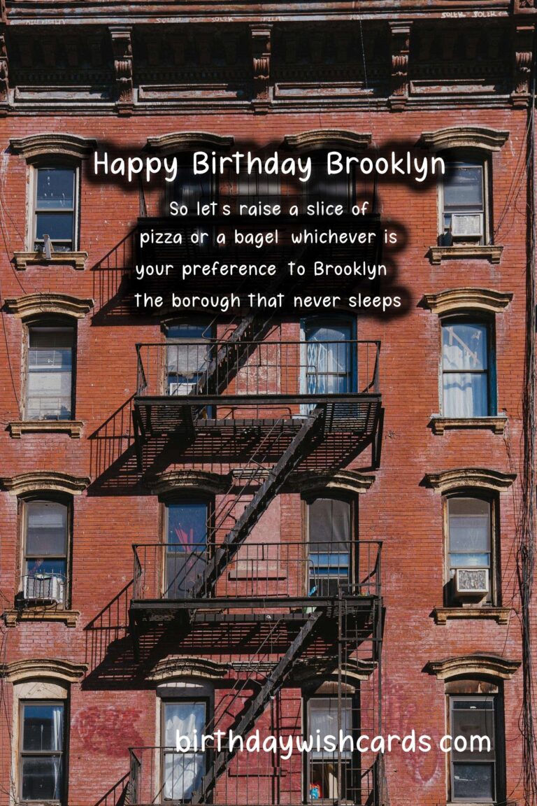 Happy Birthday, Brooklyn! Heartwarming Wishes and Cute Images.