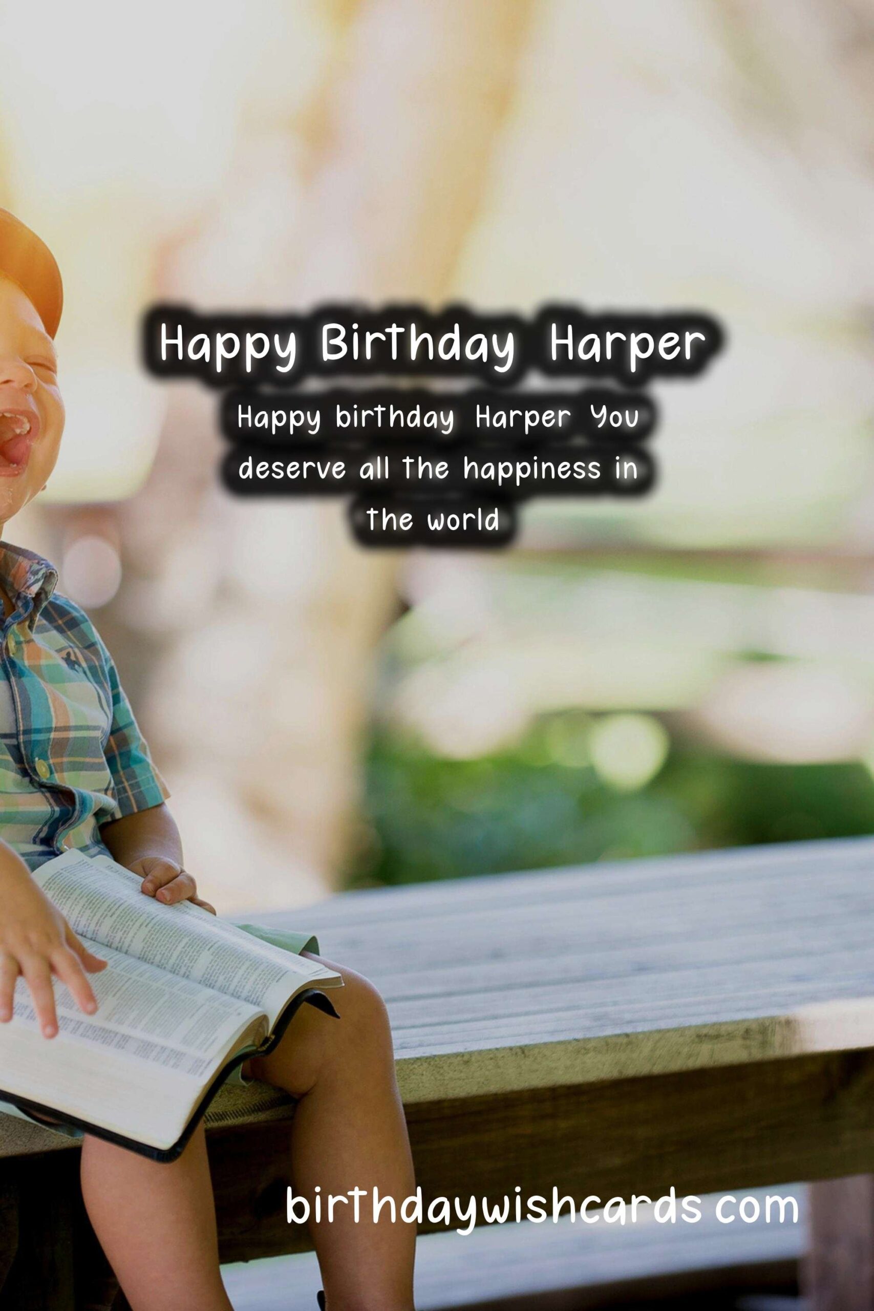 Birthday Wish Cards | Happy Birthday, Harper! Wonderful Wishes and Beautiful Images
