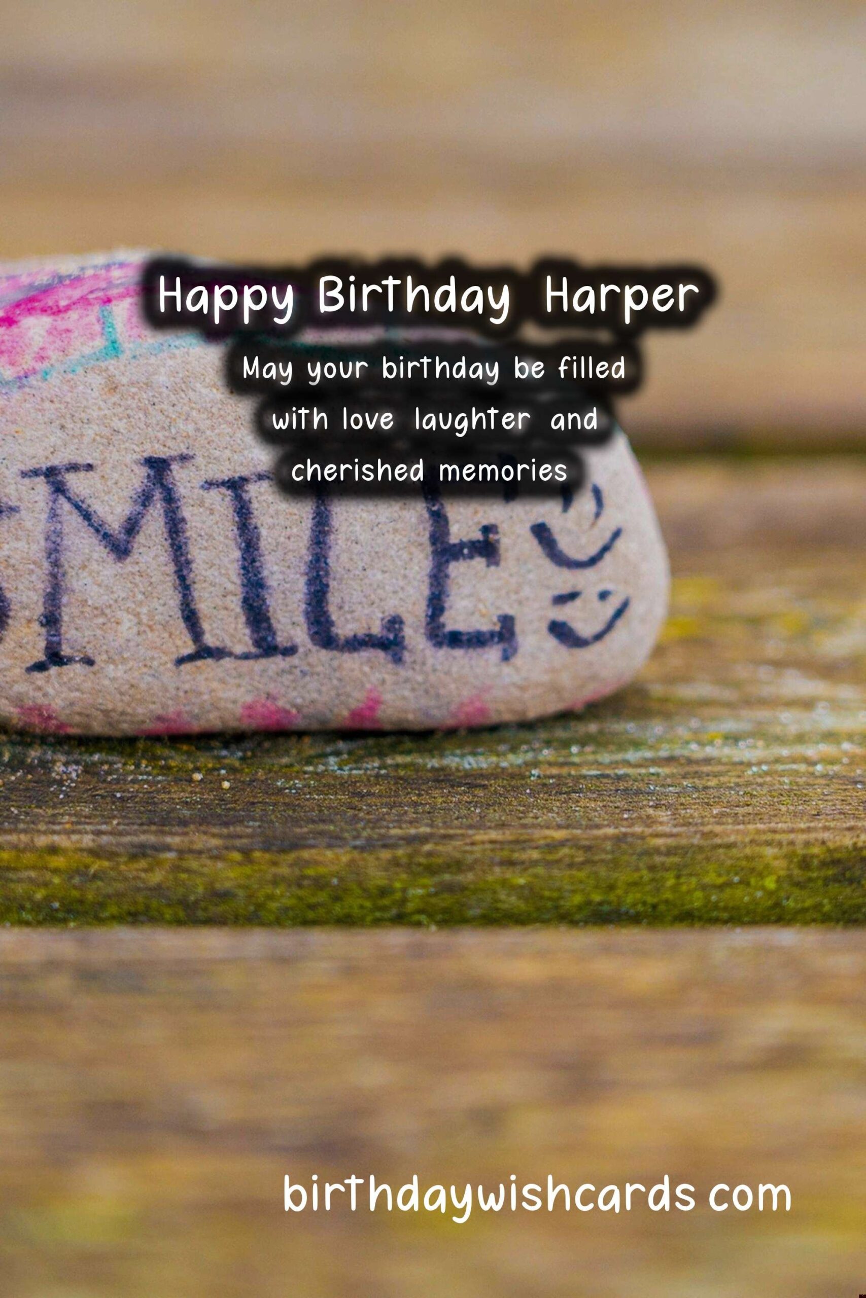 Happy Birthday, Harper! Wonderful Wishes and Beautiful Images
