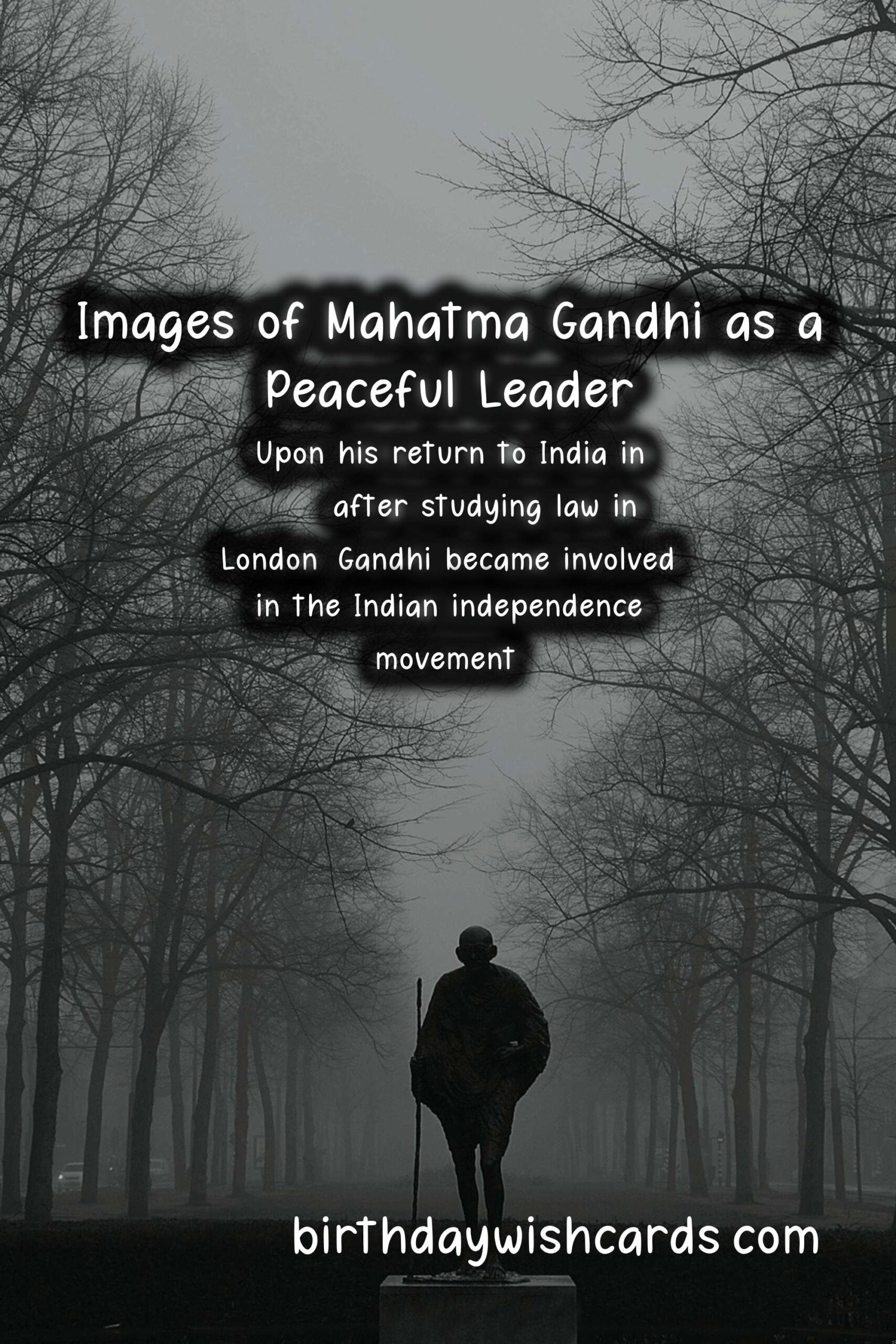 Birthday Wish Cards | Honoring Mahatma Gandhi: Peaceful Leader Facts and Historic Images