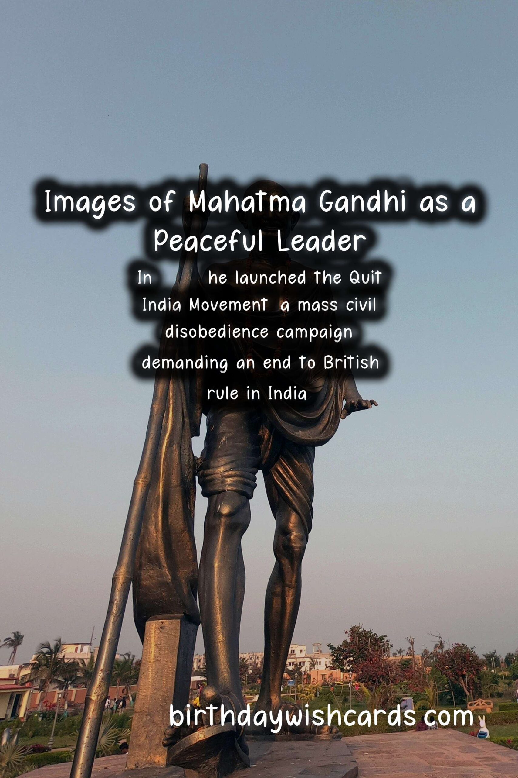 Honoring Mahatma Gandhi: Peaceful Leader Facts and Historic Images