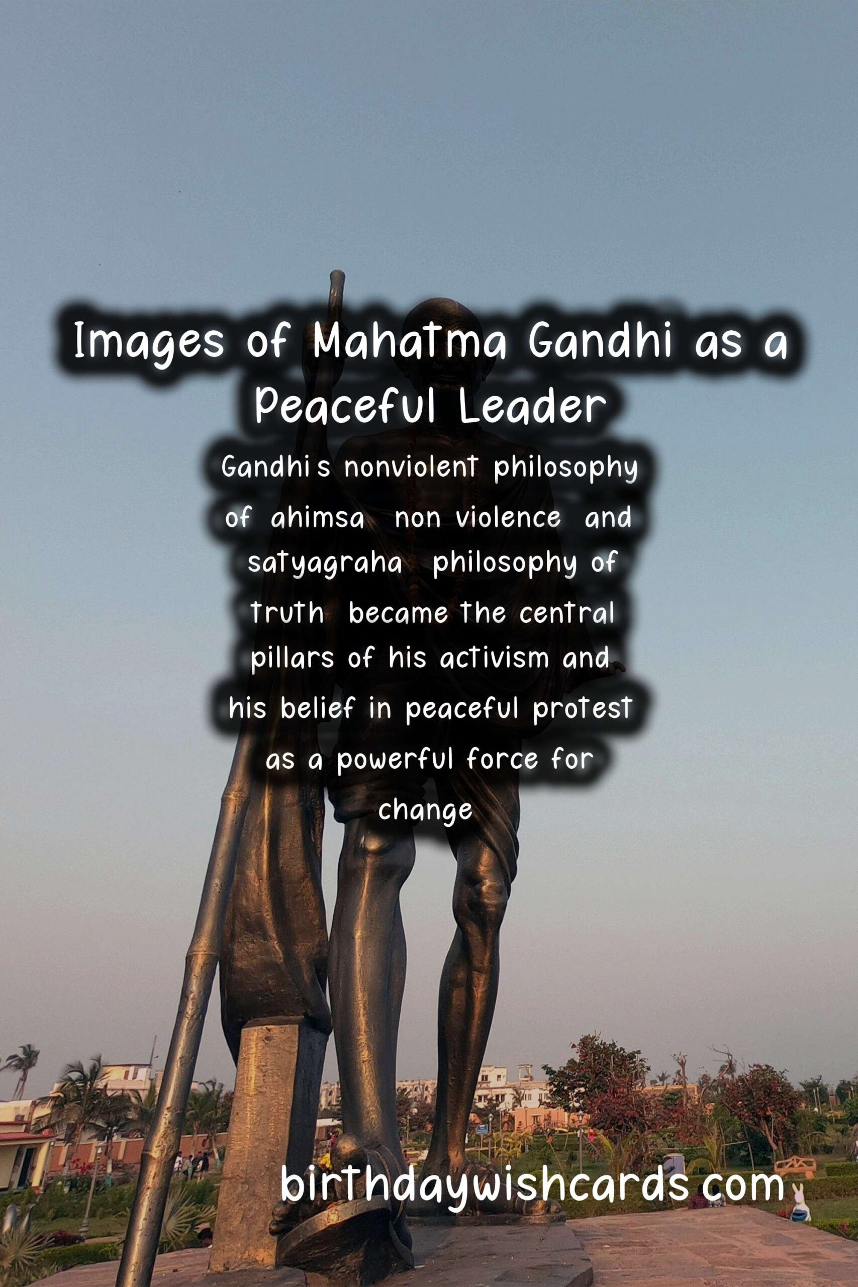 Honoring Mahatma Gandhi: Peaceful Leader Facts and Historic Images