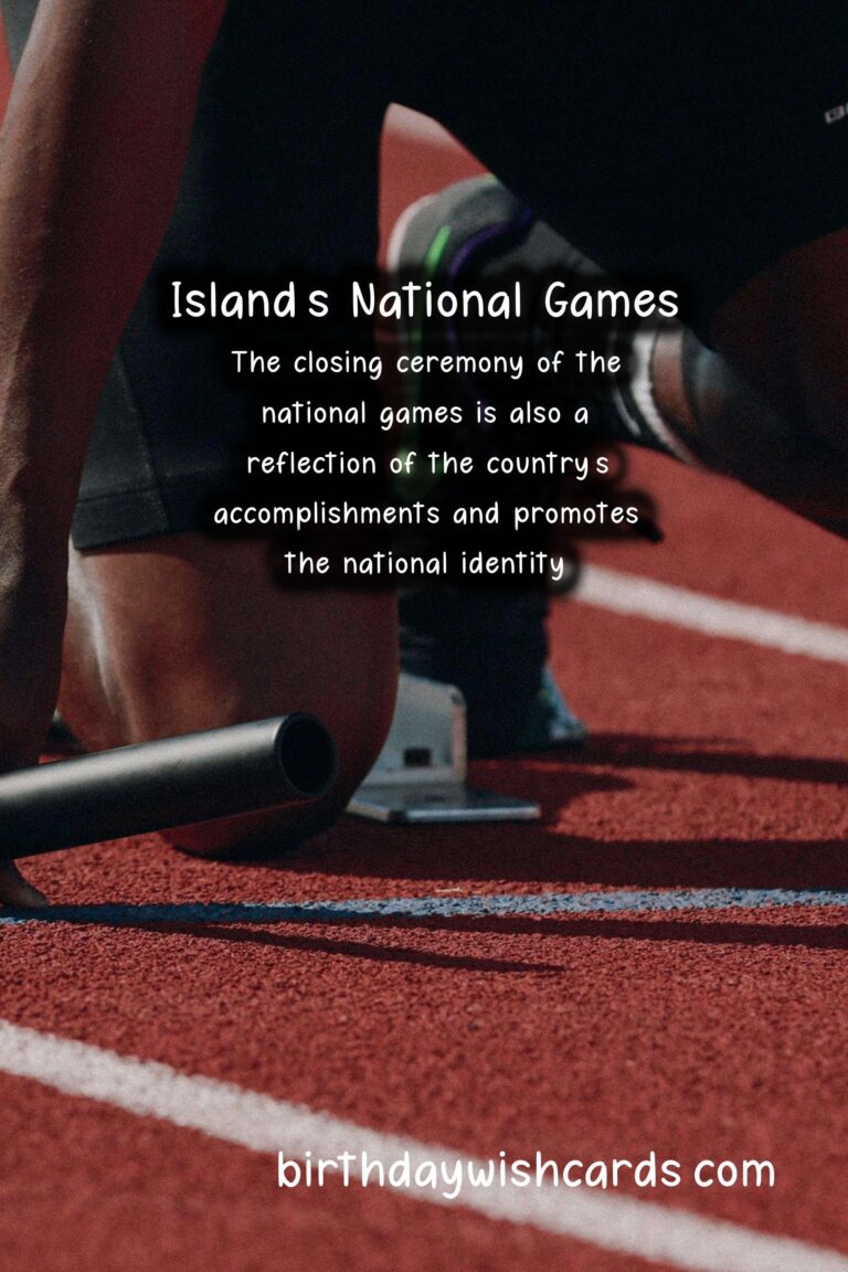 Island’s National Games – A Celebration of Sports & Culture