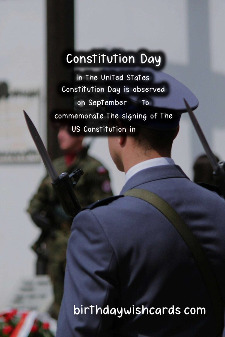 July 14 – Constitution Day: A Day to Celebrate Our Rights and Freedoms
