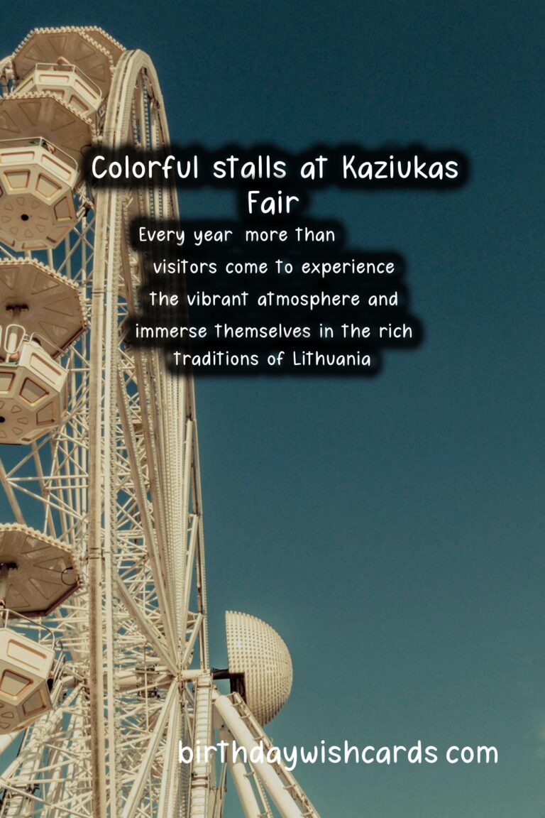 Kaziukas Fair – A Colorful Celebration of Culture, Crafts, and Cuisine