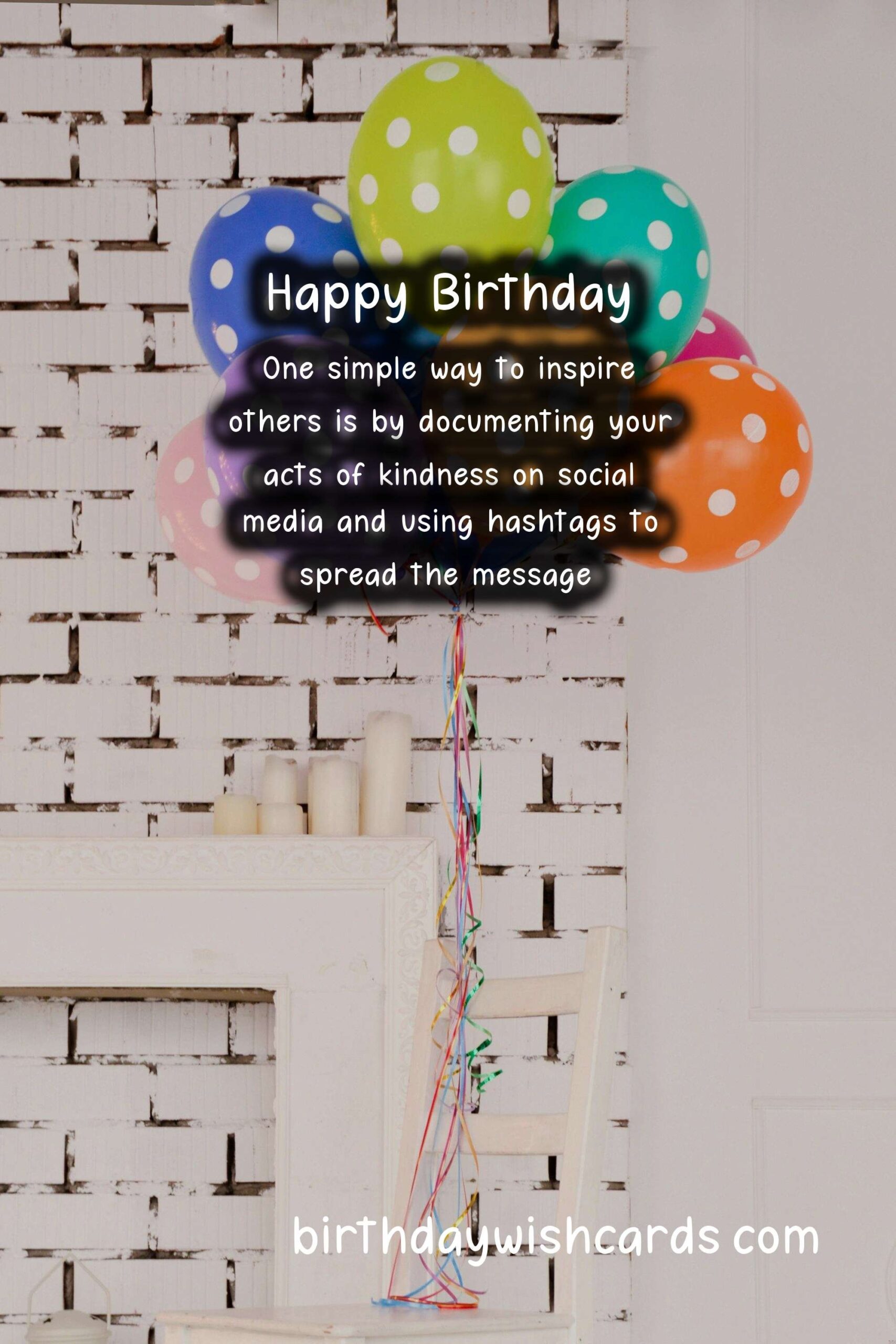 Birthday Wish Cards | Kindness Challenge: Inspiring Others on Your Birthday