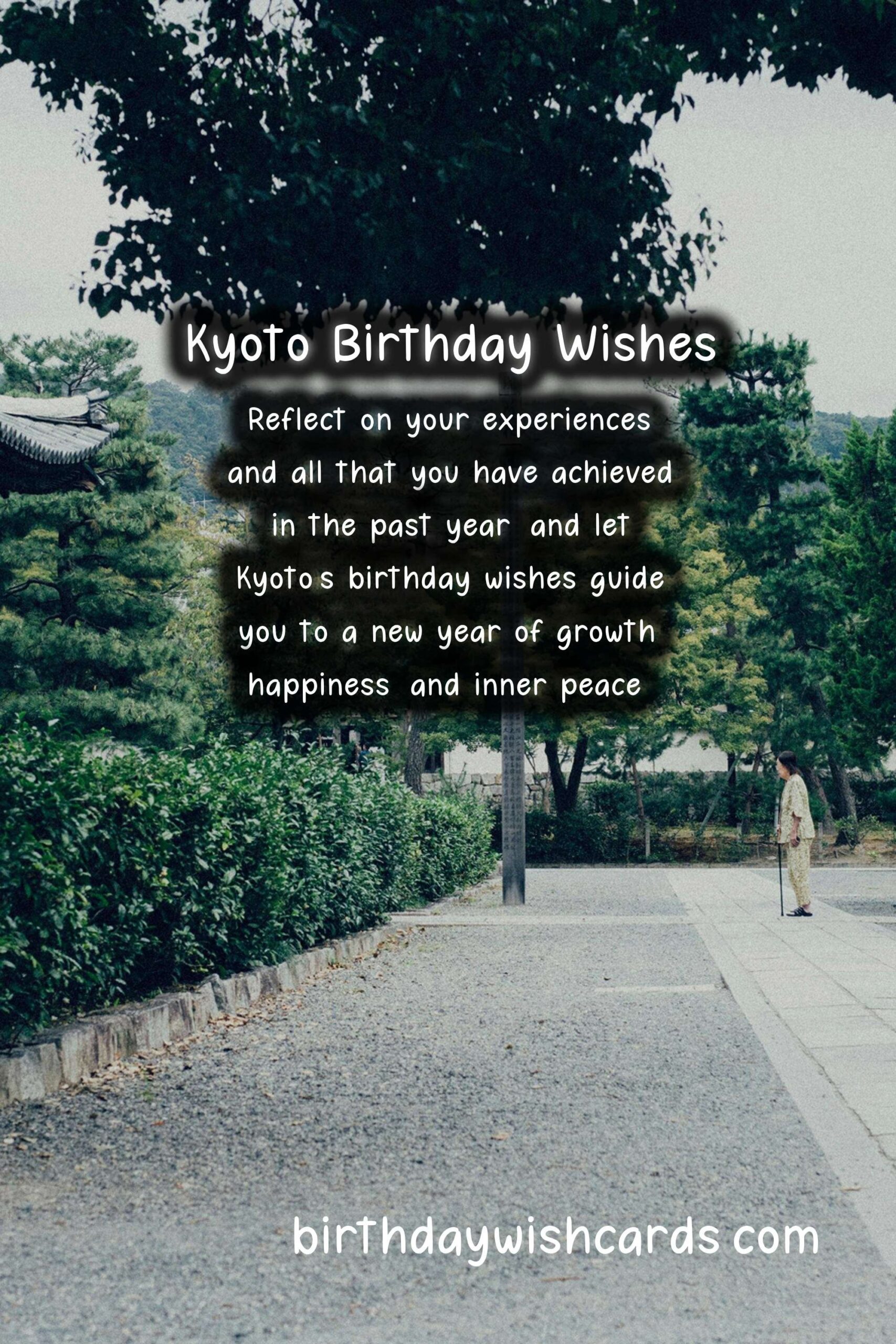 Birthday Wish Cards | Kyoto Birthday Wishes: Serenity from the Land of the Rising Sun
